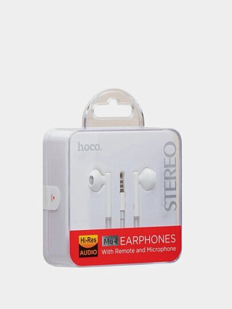   M64 Melodious wire control earphones, HOCO, 