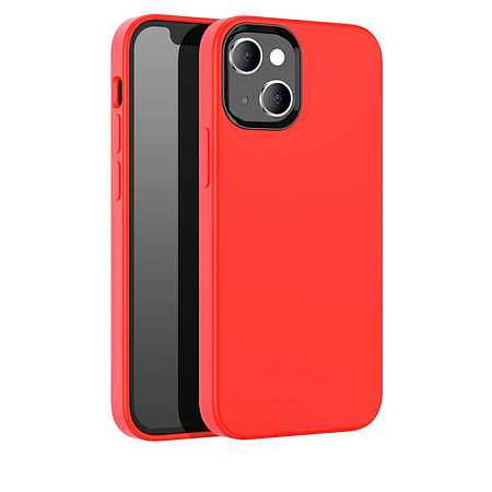 Чехол силиконовый для iPhone 13 mini (5.4), Pure series, HOCO, красный