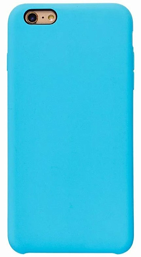 Чехол - накладка для iPhone 6 Plus/6S Plus, Silicon Case, голубой