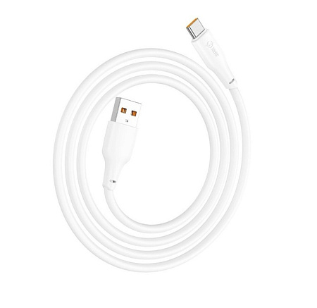 USB Кабель Type-C, HOCO, X93, 1м, 100W, белый