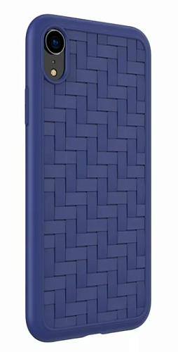 Чехол силиконовый для iPhone XR, HOCO, Tracery series TPU soft case, синий