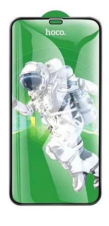Защитное стекло на iPhone X/XS/11 Pro (G16), HOCO, Guardian shield serie, черное