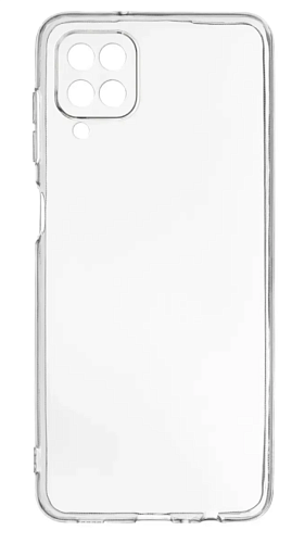 Чехол силиконовый для Samsung Galaxy A12/(4G/5G)/M12/F12, X-CASE, прозрачный