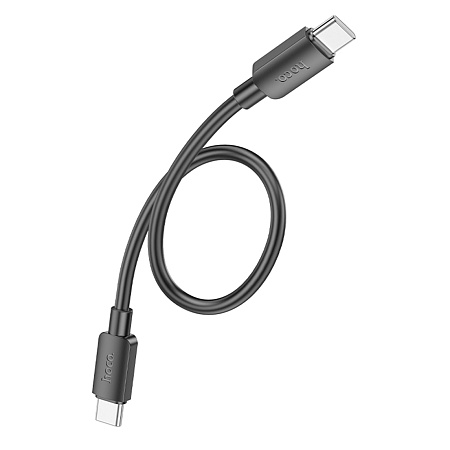Кабель Type-C на Type-C, HOCO, X96, 0.25м, 60W, черный