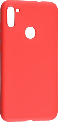 Чехол силиконовый для Samsung Galaxy A11/M11, good quality, X-CASE, красный