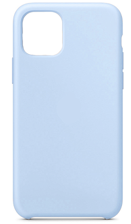 Чехол-накладка для iPhone 11 Pro, Silicon Case, светло-голубой