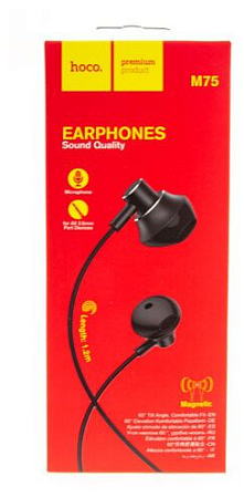   M75 Belle Universal earphones, HOCO, 