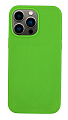 Чехол-накладка для iPhone 14 Pro Max, Silicon Case, без лого, ярко-зеленый