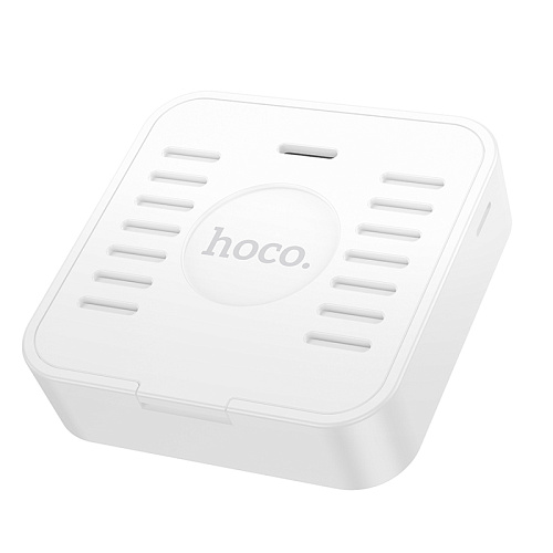 Комнатный гигрометр и термометр, HX40, HOCO, дисплей: LCD, белый