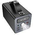 Универсальный Доп. Аккумулятор 60000mAh, J138, HOCO, 1 USB-A (22.5W)+2 USB-A+1 PD (20W)+DC12V, вход  Type-C, черный