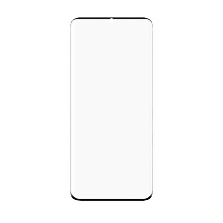 Защитное стекло на Samsung Galaxy S21 Ultra, 21D, полный клей, черное, X-CASE