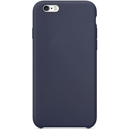 Чехол - накладка для iPhone 6 Plus/6S Plus, Silicon Case, темно-синий (9)