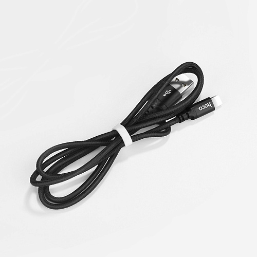 USB дата кабель Lightning, HOCO, X14, 2М, черный