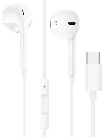 Наушники Type-C, белые