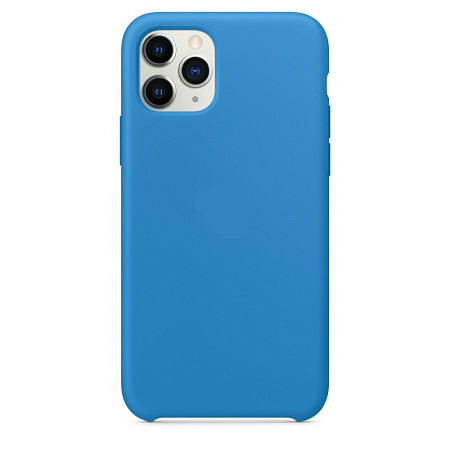 Чехол - накладка для iPhone 12 Pro Max, Silicon Case, синий