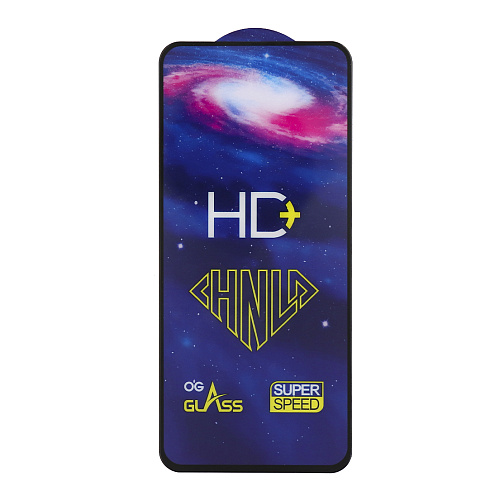 Защитное стекло на Realme C75, HD, прозрачное с черной рамкой, X-CASE