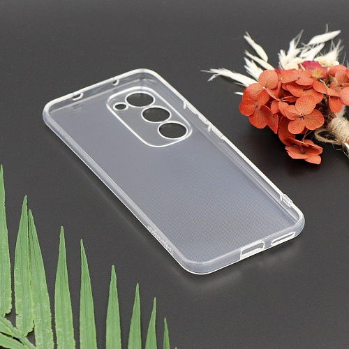 Чехол силиконовый для TECNO Spark 40 Pro +, с защитой камеры, X-CASE, прозрачный