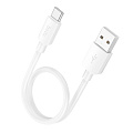 USB Кабель Type-C, HOCO, X96, 27W, 0,25м, белый