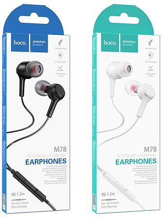   M78 El Placer universal earphones , HOCO, 