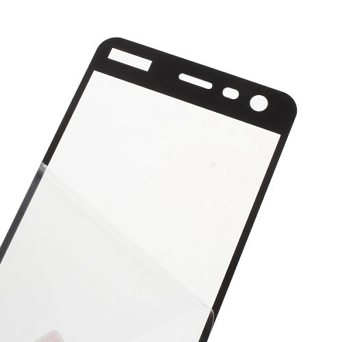 Защитное стекло на Nokia 2, 3D, черный, X-CASE