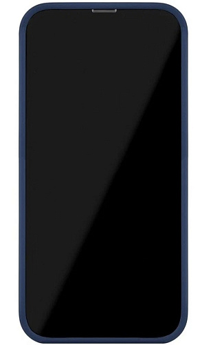 Чехол-накладка для iPhone 14 Pro Max, Silicon Case, без лого, темно-синий