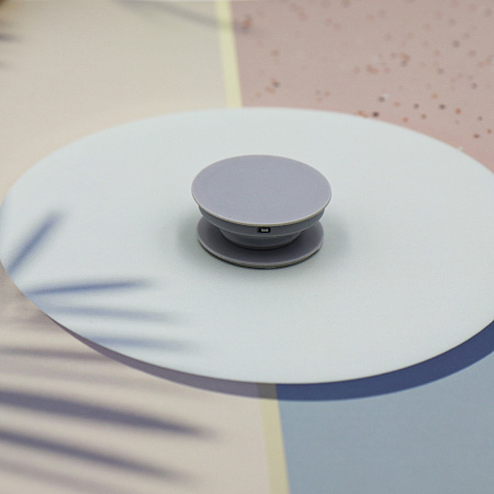 Держатель попсокет (popsocket) для телефона, X-CASE,  цвет серый