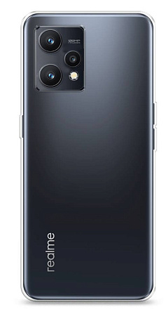 Чехол силиконовый для Realme 9 (5G), X-CASE, прозрачный