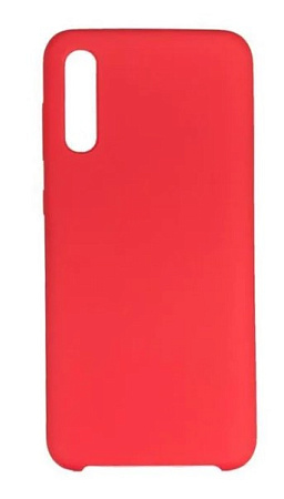 Чехол силиконовый для Samsung Galaxy A70/A70S,  Silicone case, красный