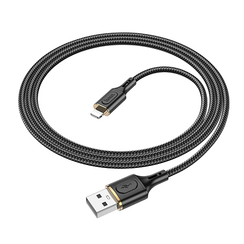 USB дата кабель Lightning, HOCO, X95, 1M, черный