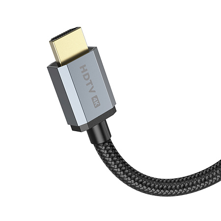HDMI кабель, HOCO, US03, HDTV 2.0, 4K HD, 2м, черный