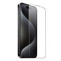 Защитное стекло для iPhone 16 Pro, A34, HOCO, 9D large arc dustproof glass, черное