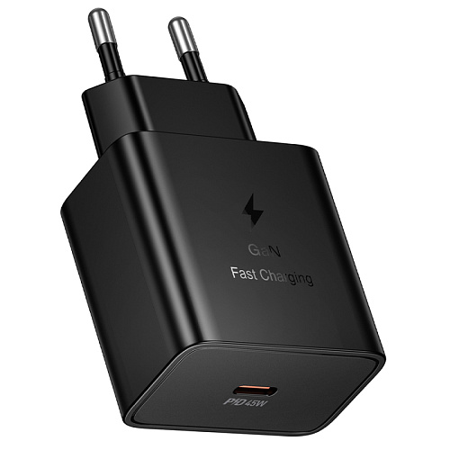 Сетевое зарядное устройство, 1 PD 45W (N77), HOCO, черный