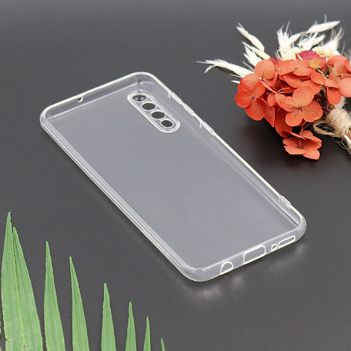 Чехол силиконовый для Samsung Galaxy A50/А30S/A50S (2019), с защитой камеры, X-CASE, прозрачный