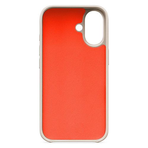 Чехол-накладка для iPhone 16, глянцевый, магнитный (MagSafe), без лого, X-CASE, белый Чехол-накладка для iPhone 16, глянцевый, магнитный (MagSafe), без лого, X-CASE, белый