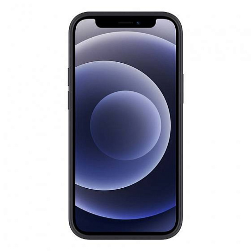 Чехол силиконовый для iPhone 12 Mini (5.4), good quality, X-CASE, черный