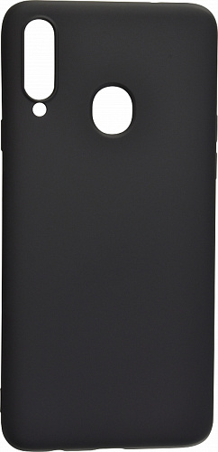Чехол силиконовый для Samsung Galaxy A20S (2019), good quality, X-CASE, черный
