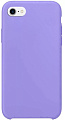 Чехол - накладка для iPhone 5/5S/5SE, Silicon Case, сиреневый
