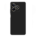Чехол силиконовый для Realme C51/C53/Note 50 (4G)/Narzo N53, с защитой камеры, X-CASE, черный