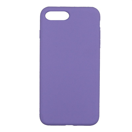 Чехол-накладка для iPhone 7 Plus/8 Plus, Silicon Case, без лого, сиреневый