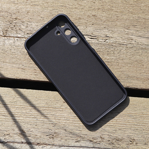 Чехол силиконовый для Samsung Galaxy A25 (5G), good quality, с защитой камеры, X-CASE, черный