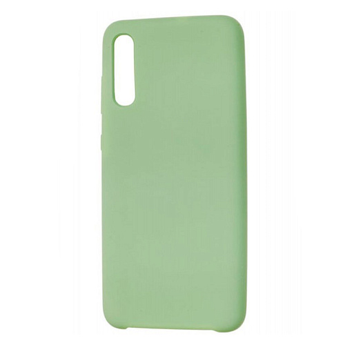 Чехол силиконовый для Samsung Galaxy A20/А30/M10S, Silicone case,  зеленый
