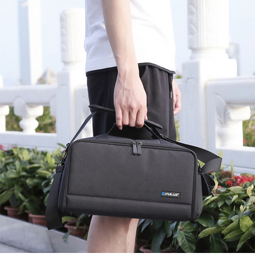 Сумка водонепроницаемая для фотоаппарата, камеры и др., 5016, PULUZ, складная, черный