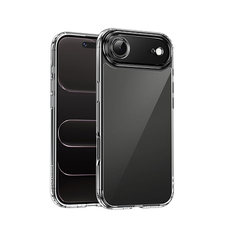 Чехол силиконовый для iPhone 17 Air, Противоударная серия TPU, HOCO, прозрачный