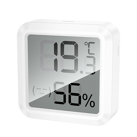Комнатный гигрометр и термометр, HX40, HOCO, дисплей: LCD, белый