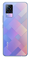 Чехол силиконовый для Vivo V21E, с защитой камеры, X-CASE, прозрачный