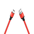 USB Кабель Type-C, HOCO, X14, 2М, красный