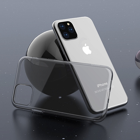 Чехол силиконовый для IPhone 11 Pro Max, Light series TPU, HOCO, черный