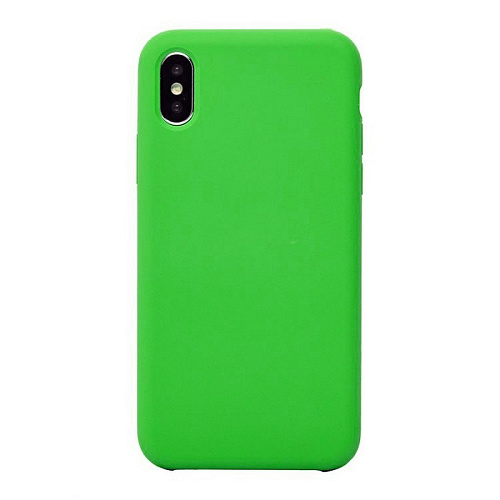 Чехол - накладка для iPhone XR, Silicon Case, зеленый