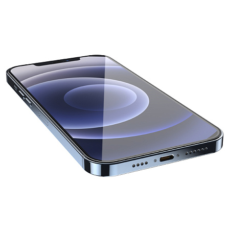 Защитное стекло на iPhone 12 (6.1)/12 Pro (6.1) G7, HOCO, Full screen HD tempered glass, черное