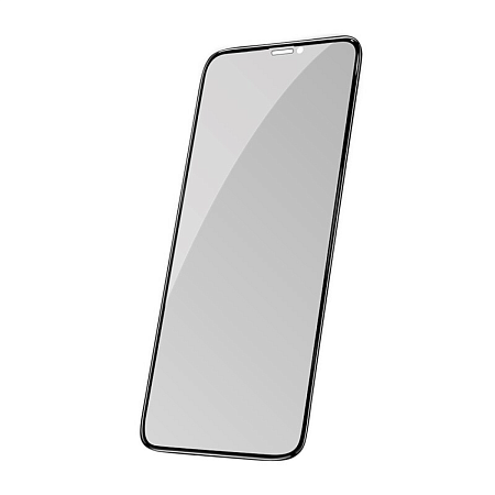 Защитное стекло на iPhone X/XS/11 Pro (A13), HOCO, Shatterproof edges Anty-SPY, glass черное
